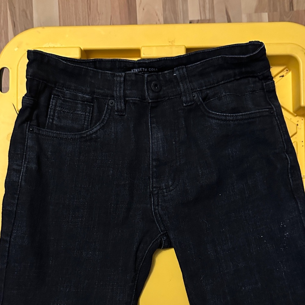 Kenneth Cole Dark Denim Slim Jeans